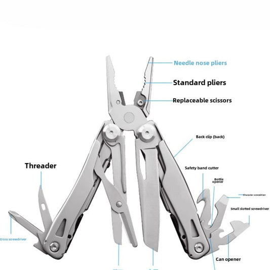 Vanguard 440 Multi EDC Knives Plier Forceps Scissor Bottle Opener