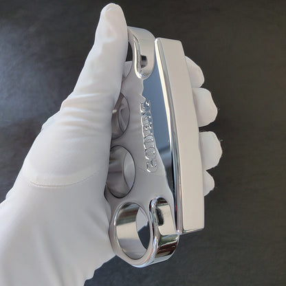 GODEDC High Quality Solid Classic Mirror Steel Knuckle Duster EDC