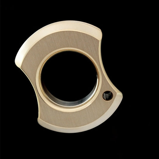 Single Finger Brass Knuckle Duster Safety-defend Hand Buckle EDC