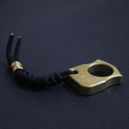 Portable Single Finger Brass Knuckle Duster Safety-defend EDC