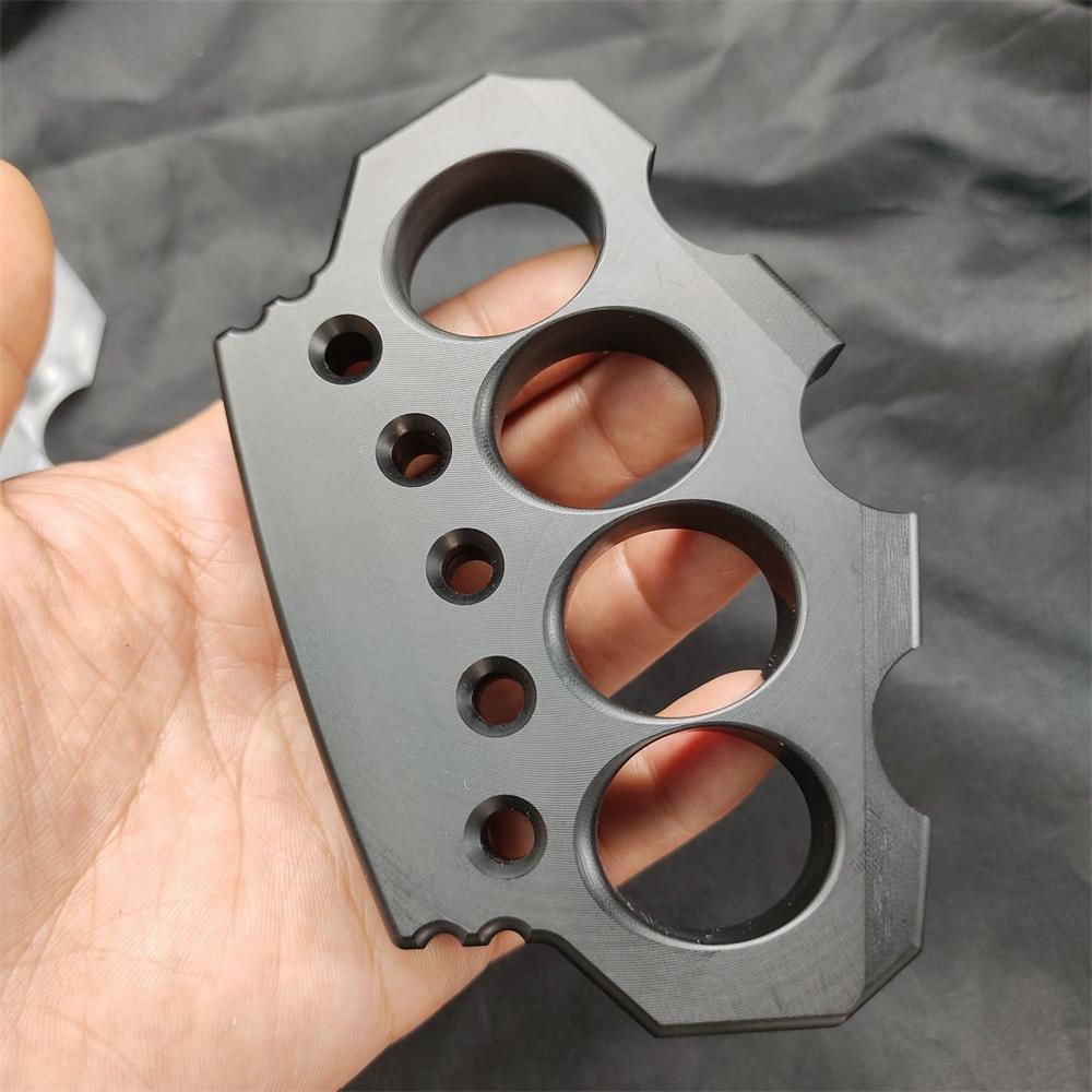 Thickened Transparent Non-metallic Knuckle Duster EDC