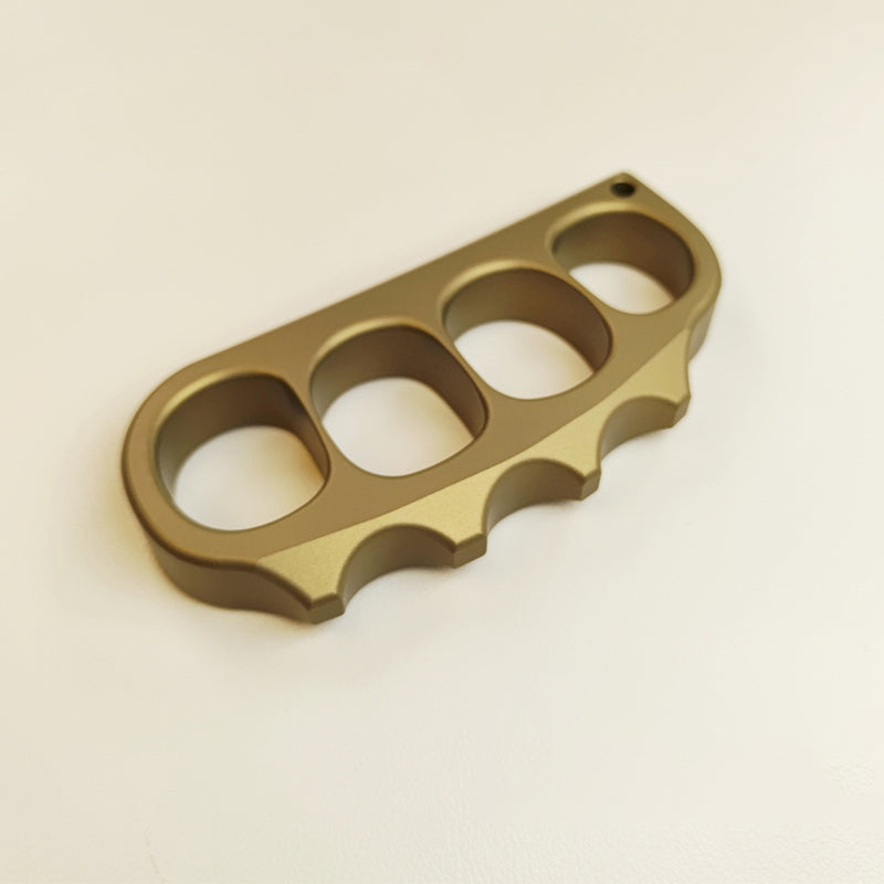 Pea- Hard Aviation Aluminum Knuckle Duster Defense EDC