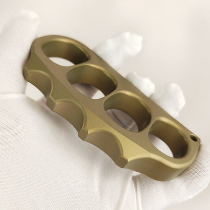 Pea- Hard Aviation Aluminum Knuckle Duster Defense EDC