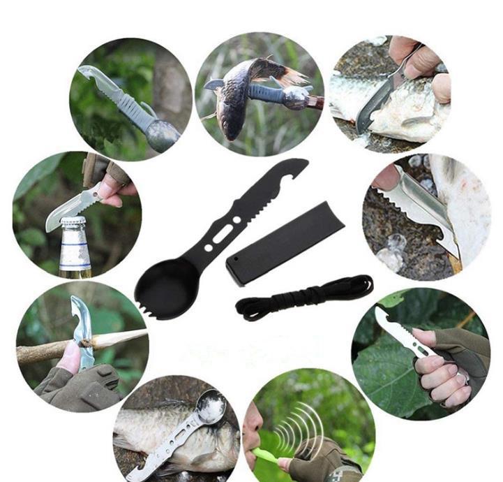 Multifunctional Wilderness Survival SOS Waterproof Kit EDC Tool