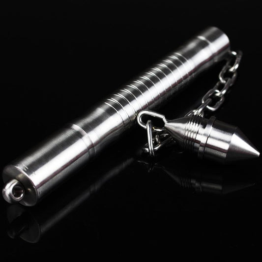 Whiplash with Cone Chain Self-defense Baton Attack EDC Tool