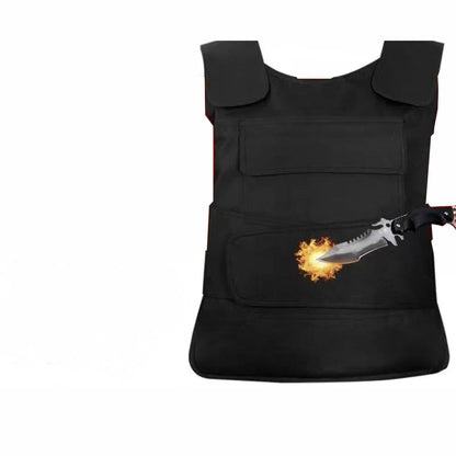 Tactical Anti-stab Vest Defense Tungsten Steel Inner Biliary